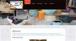 Desktop Screenshot of bensenvillearts.com